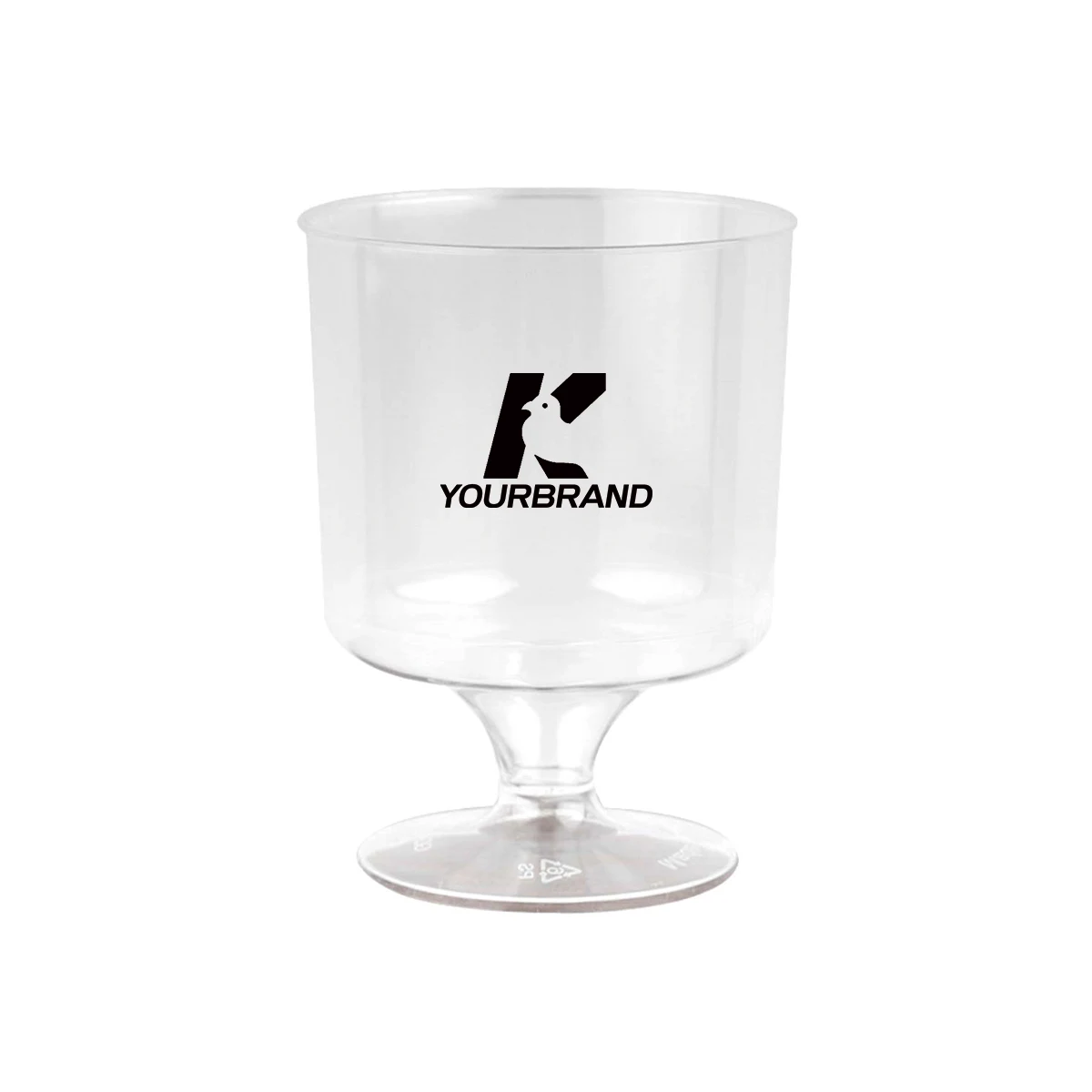 5oz Clear Disposable Plastic Dessert Cup Goblets for Party 1