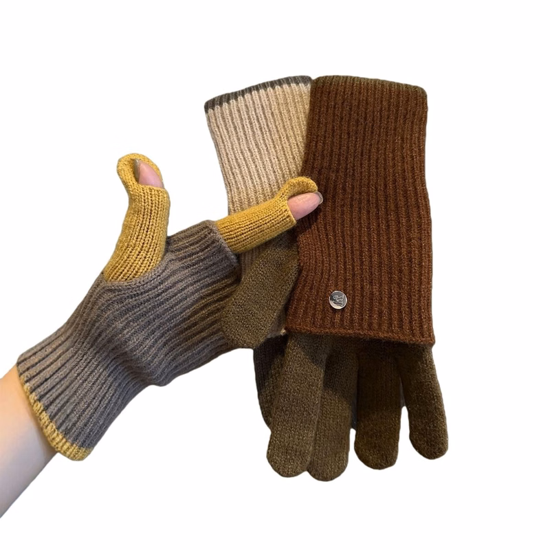 Elastic Soft Knitted Glove