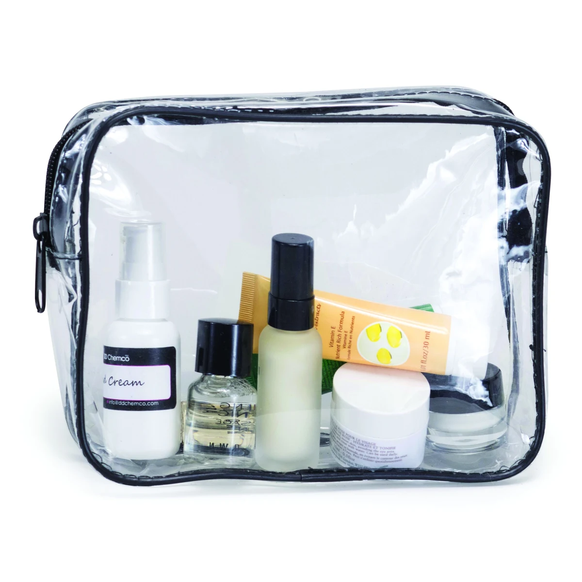 Clear Vinyl Toiletry Bag 1