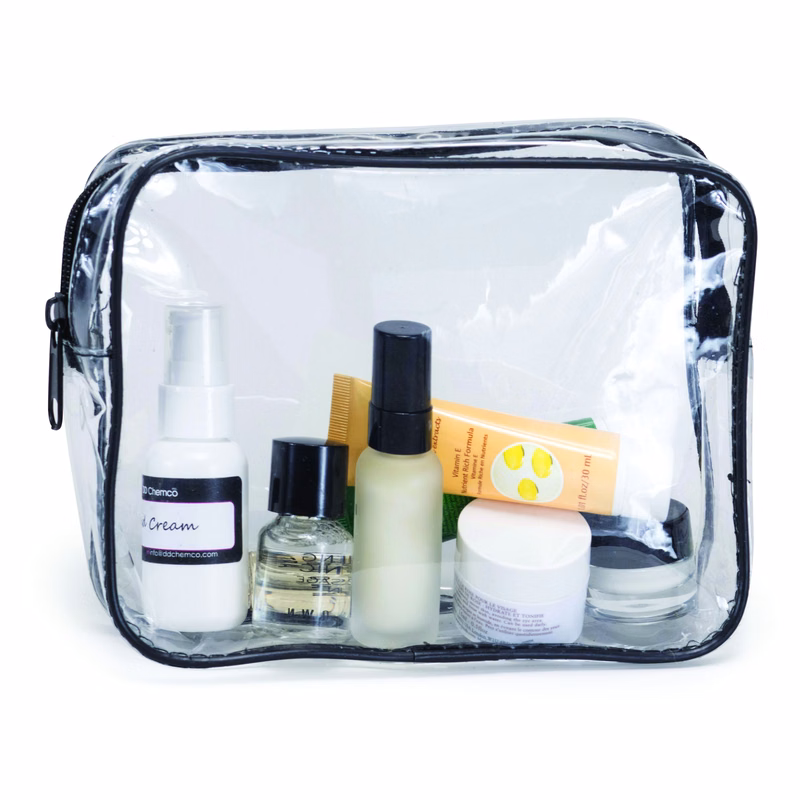Clear Vinyl Toiletry Bag