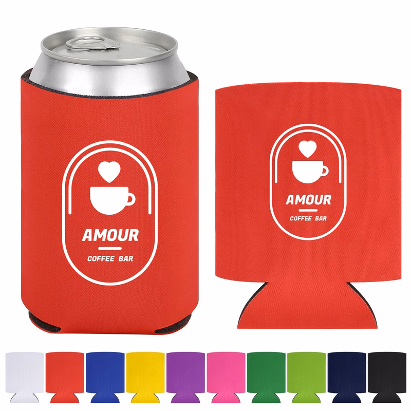 Economy Foam Full Color Can Cooler Ocean