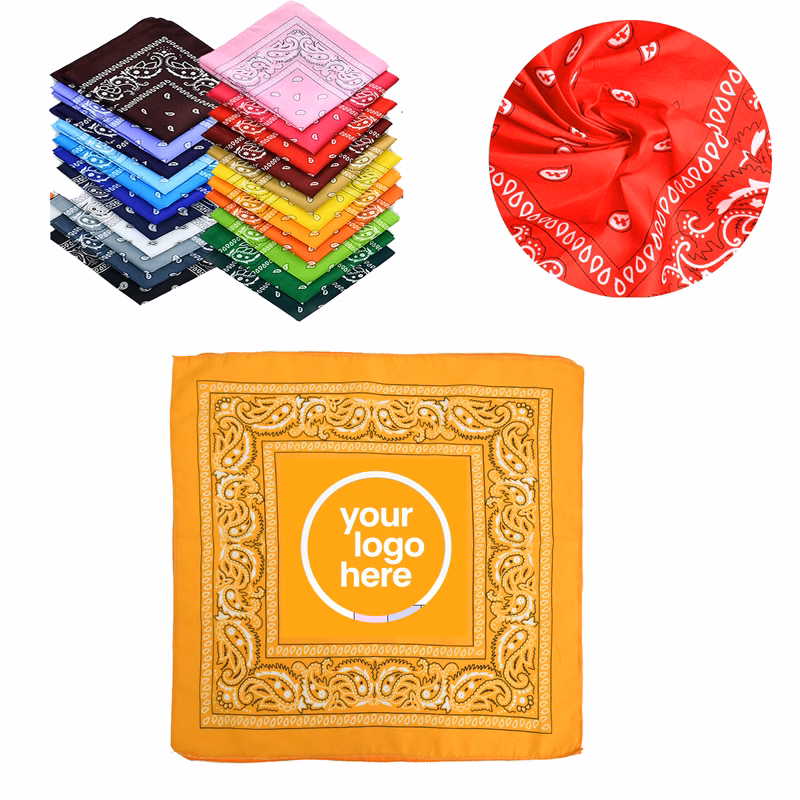 MOQ:50pcs Printed Polyester Scarf