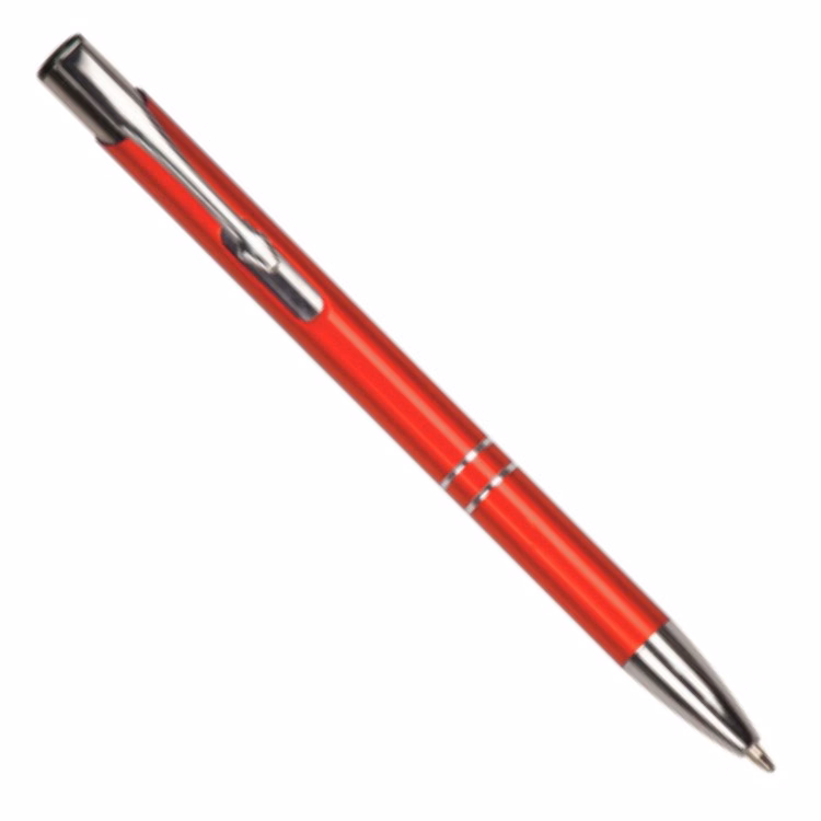 Laser Engraved Red Ball Point Pen