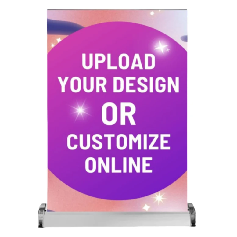 Tabletop Retractable Banner 1