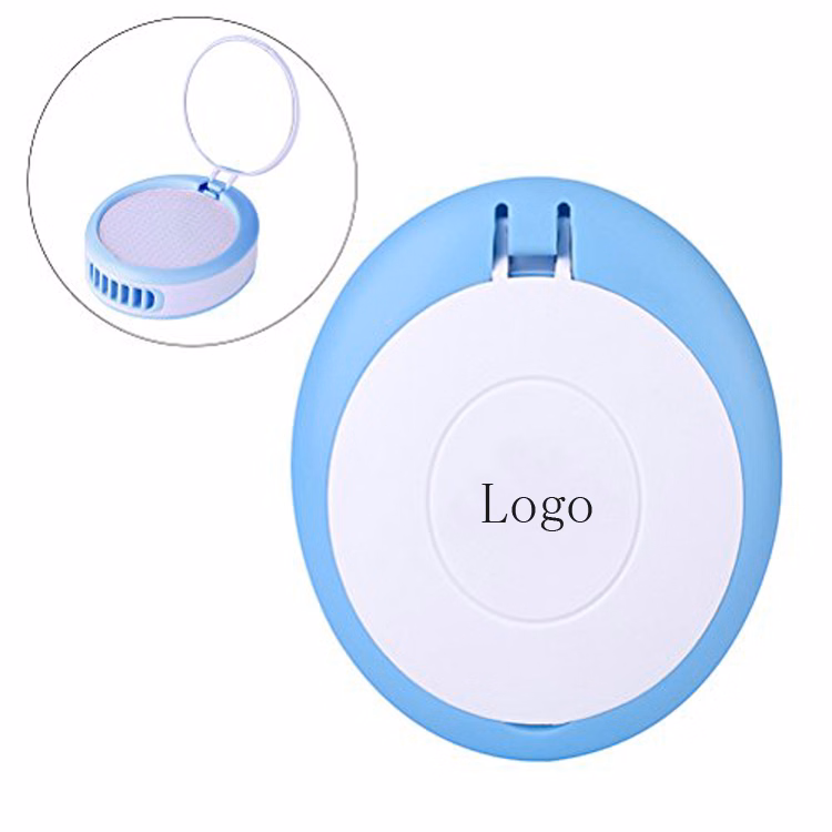Mini Palm USB Charging Fan with Mirror