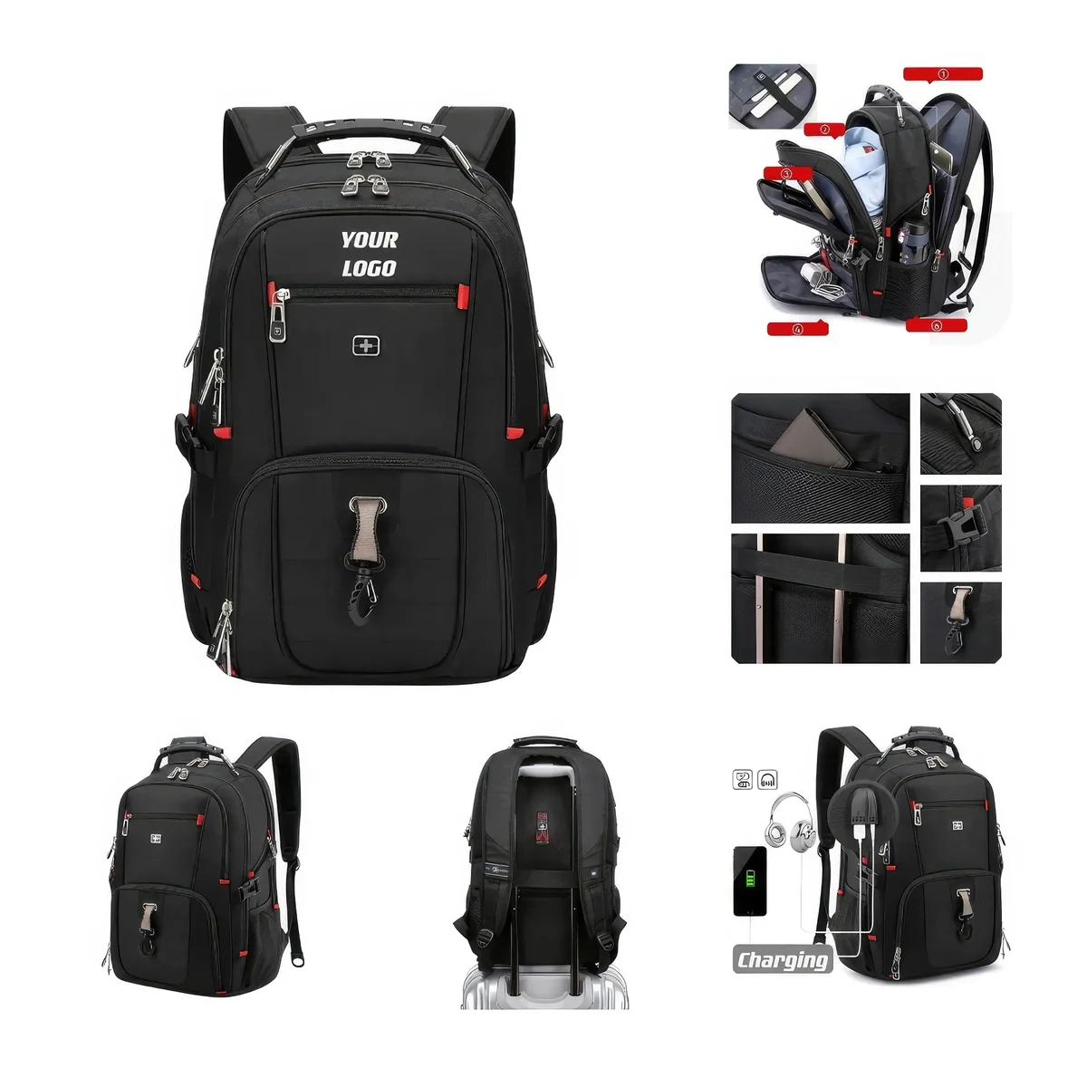 Oversize Laptop Bag & Business Backpack 1