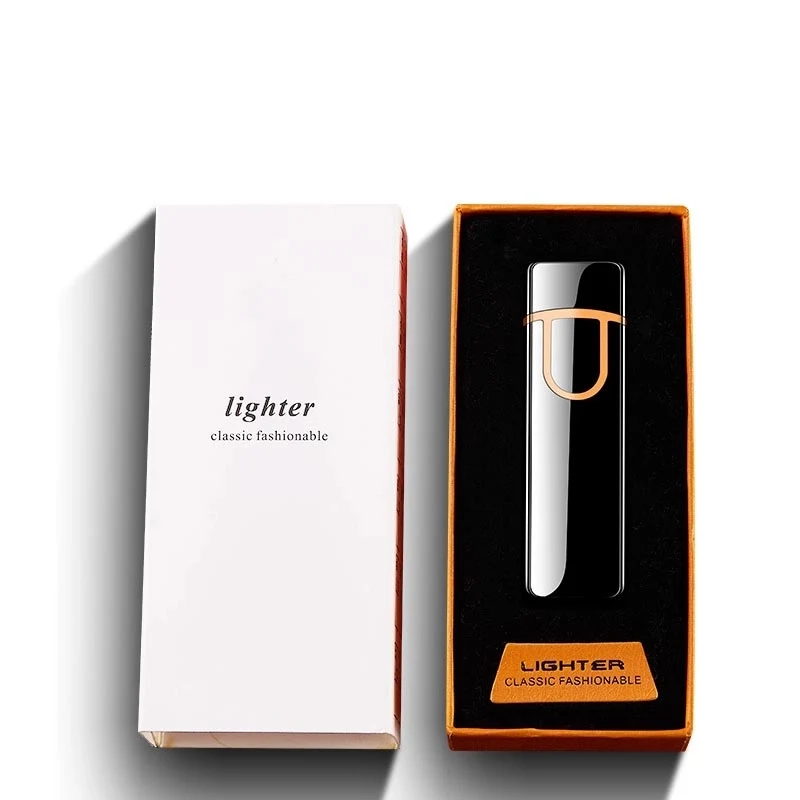 USB Rechargeable Windproof Flameless Arc Lighter 1