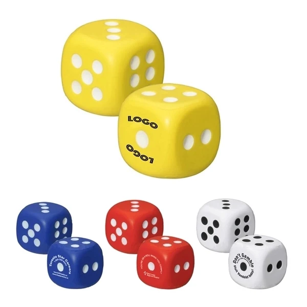 Dice Stress Reliever Ball 1