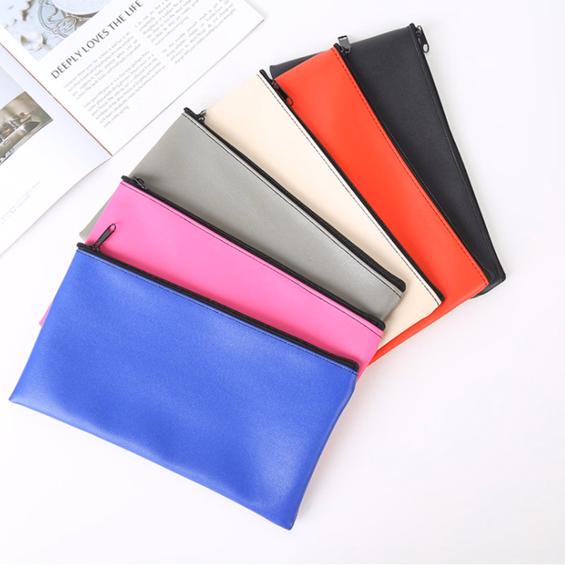Zippered Bank Bag