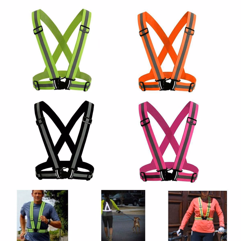 Unisex Night Running Suspender Reflective