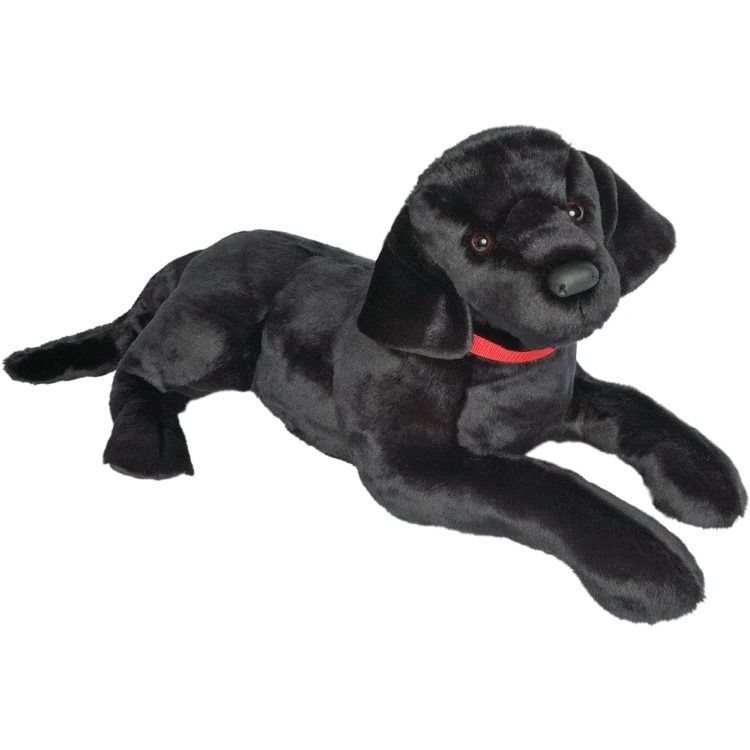 Dickens Black Lab Stuffed Animal 1
