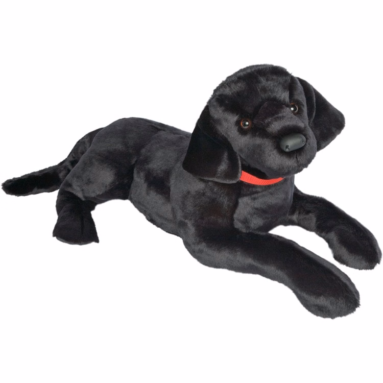Dickens Black Lab Stuffed Animal