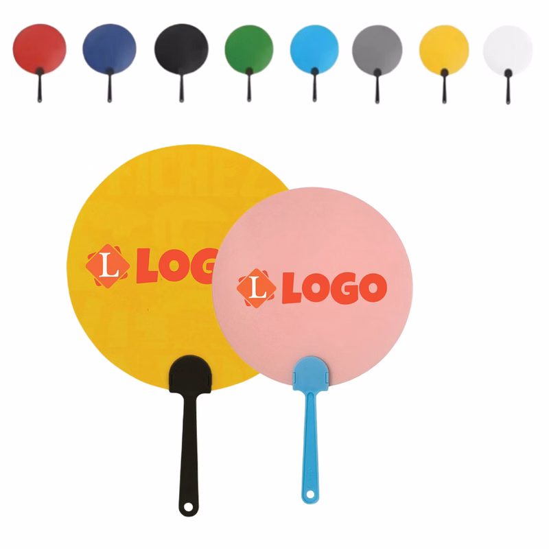 Full Color Plastic Hand Fan