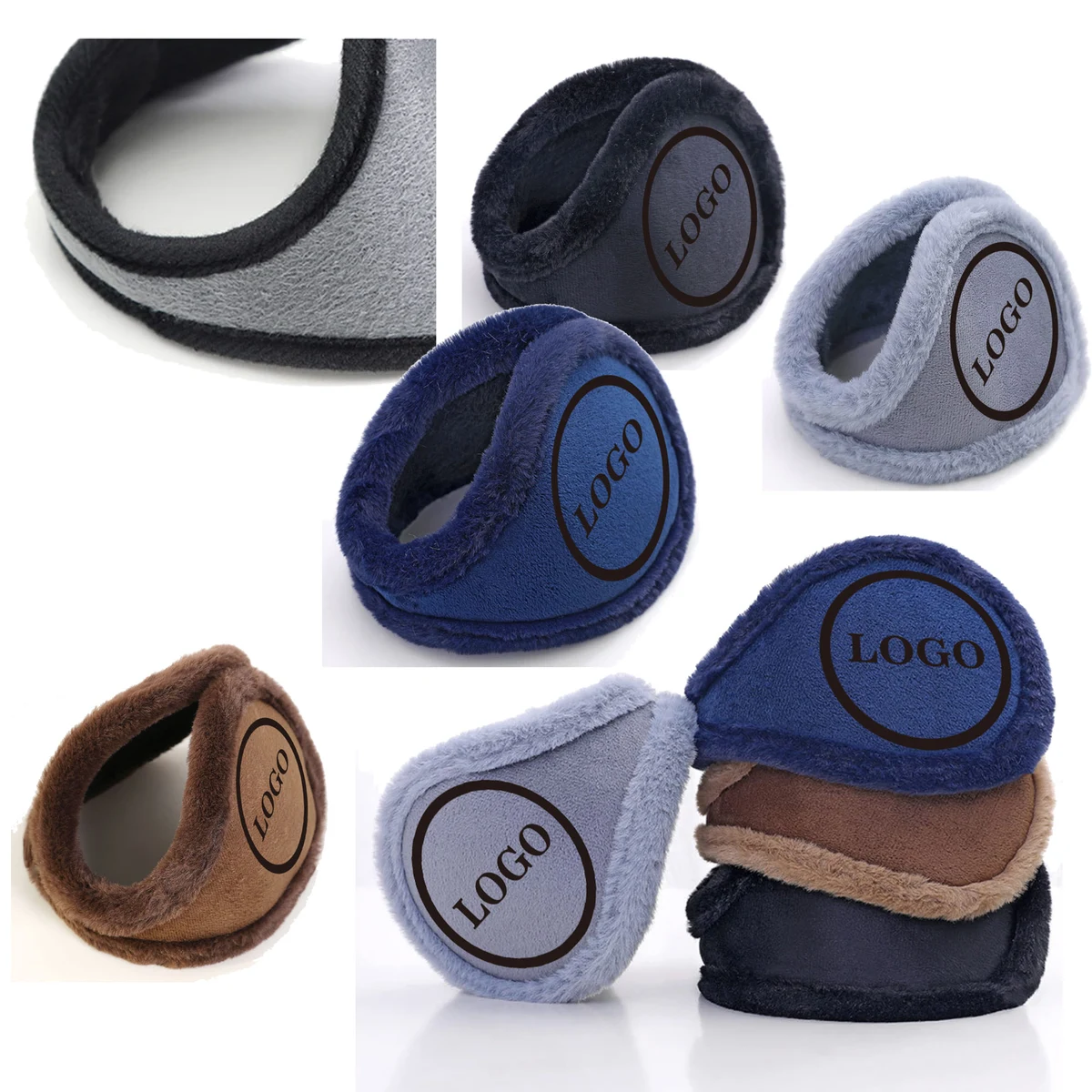 MOQ 100 Winter Plush Ear Protectors 1