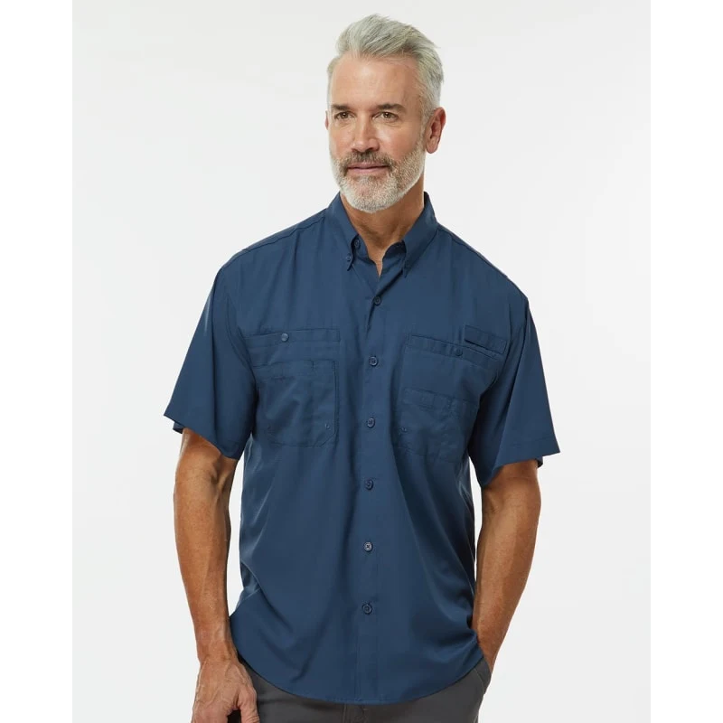 Paragon Men's Hatteras Performance Short Sleeve Fishing Shirt - 700 1