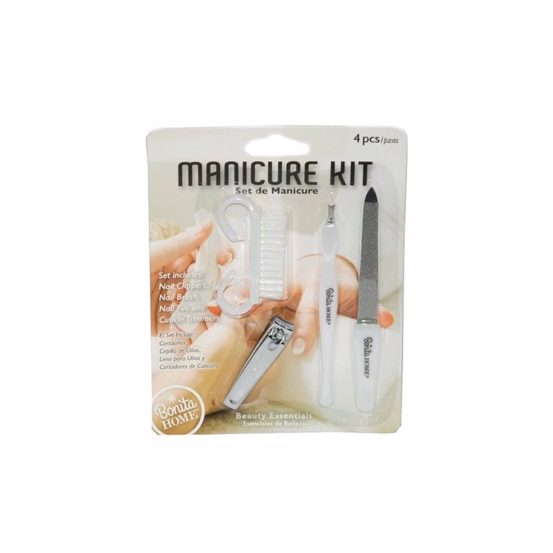 Home Manicure Kits - White 4 Pieces