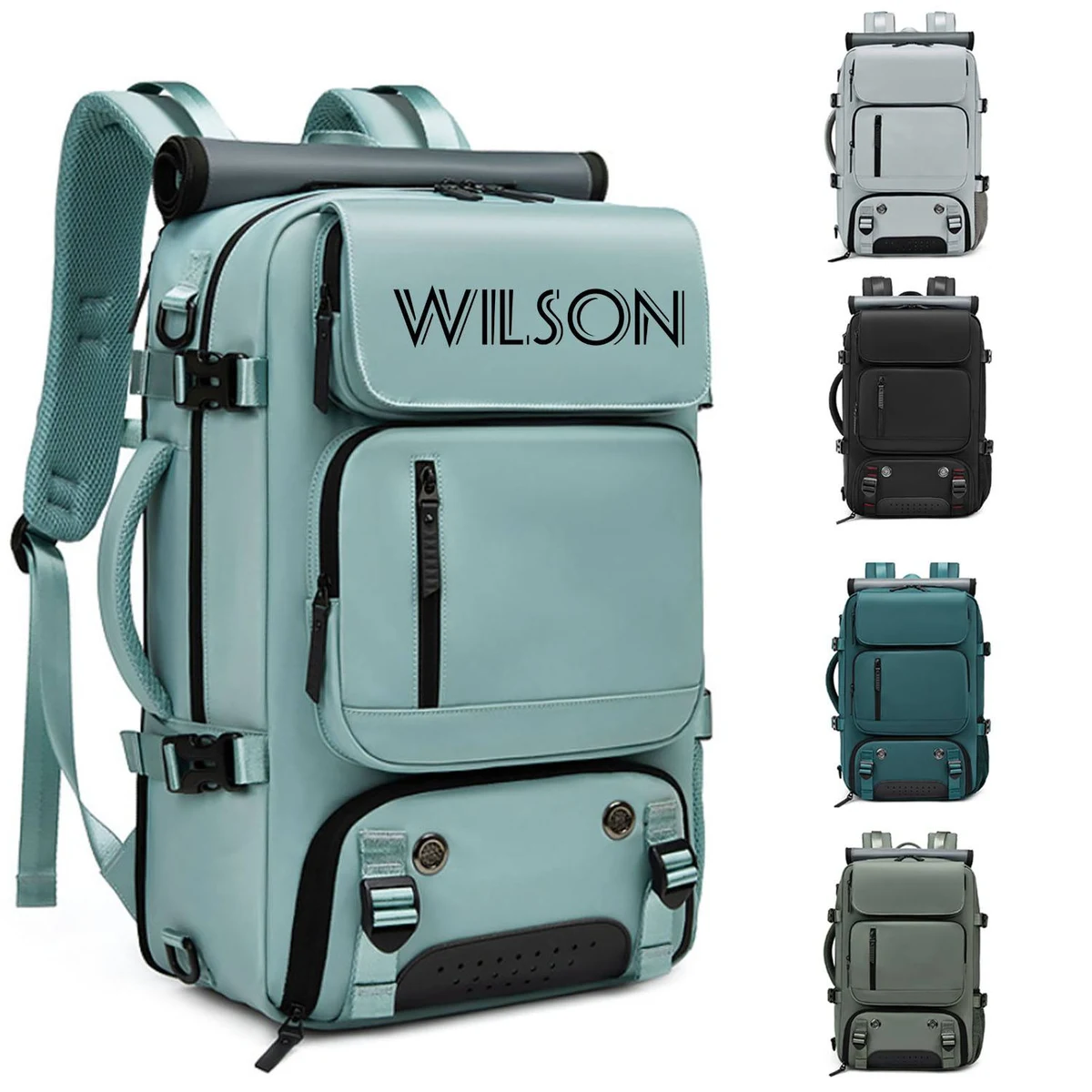 Nylon Leisure Travel Backpack 1