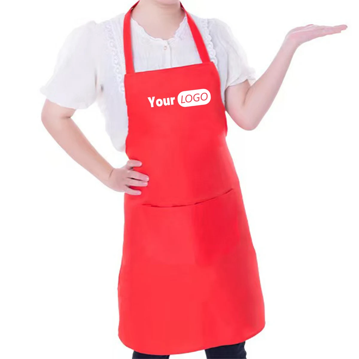 Polyester Waterproof Custom Apron 1