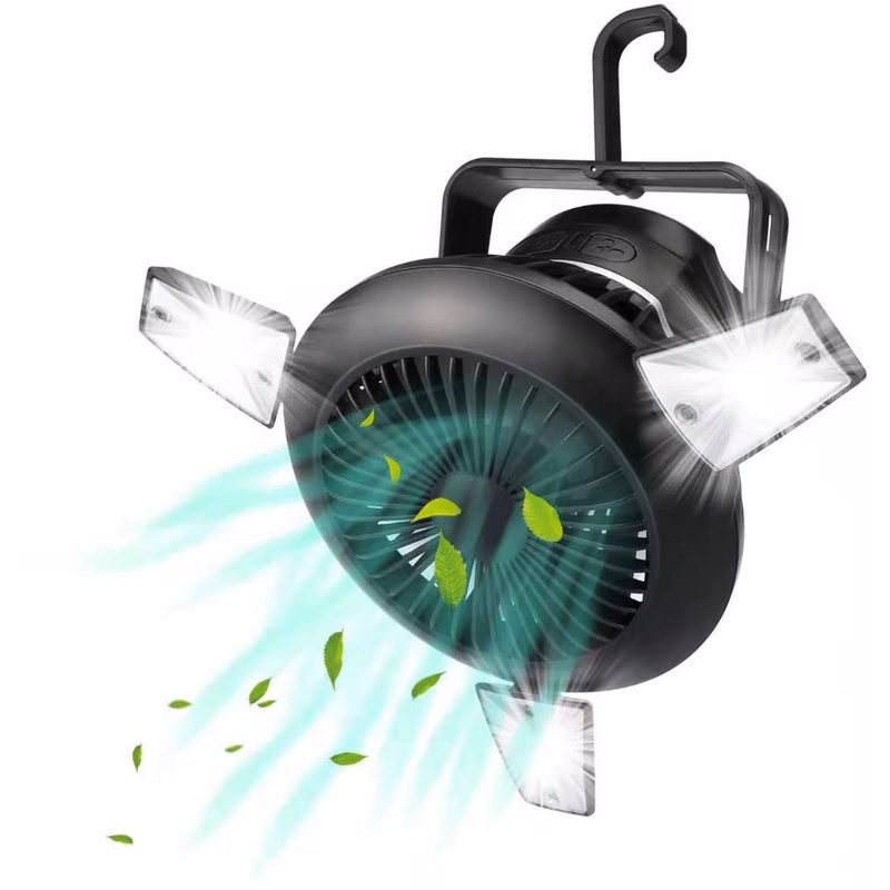 Portable Solar Light Tent Fan