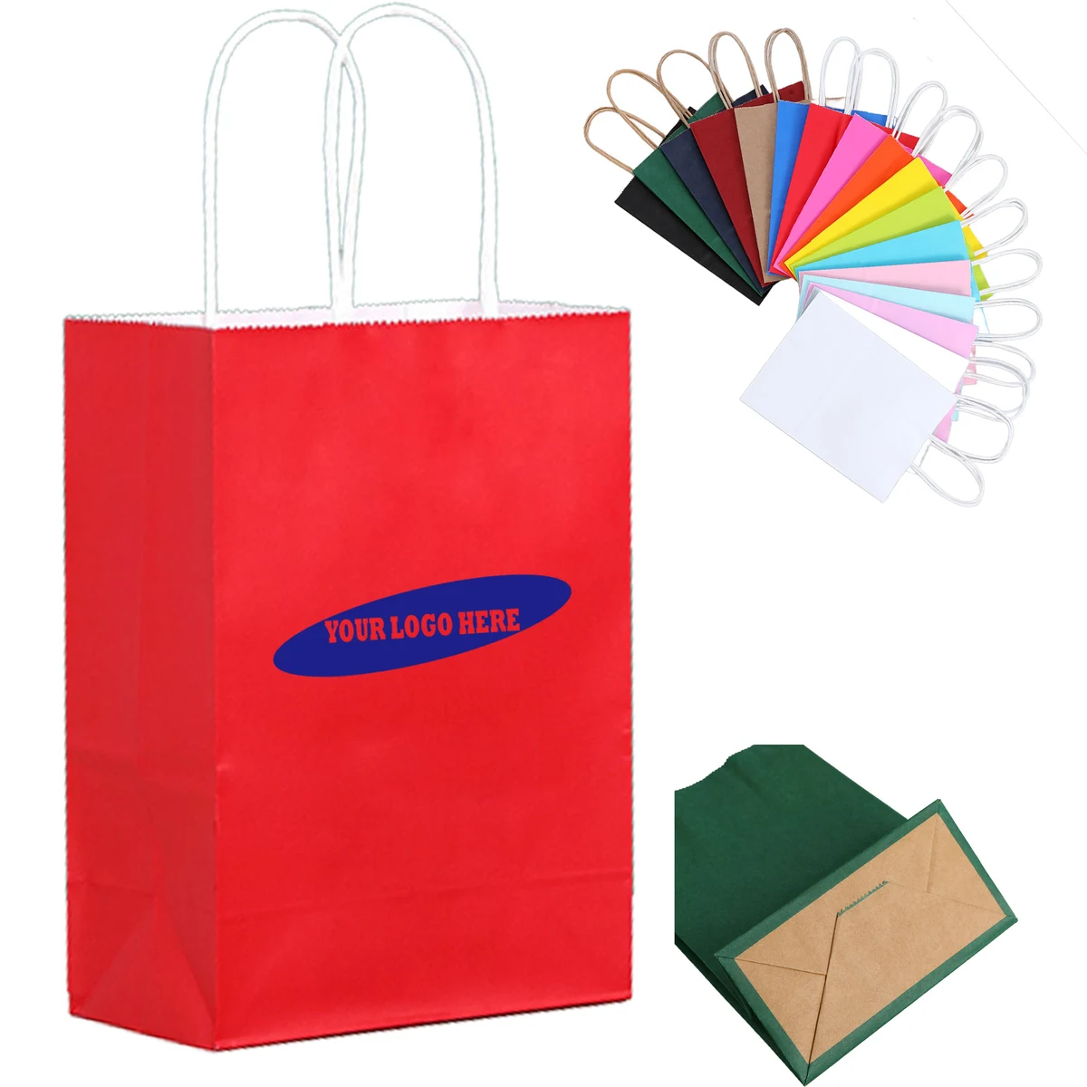 Eco - Friendly Kraft Tote Bags 1