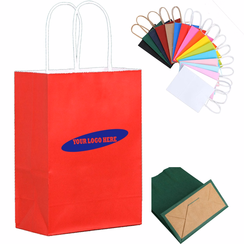 Eco - Friendly Kraft Tote Bags