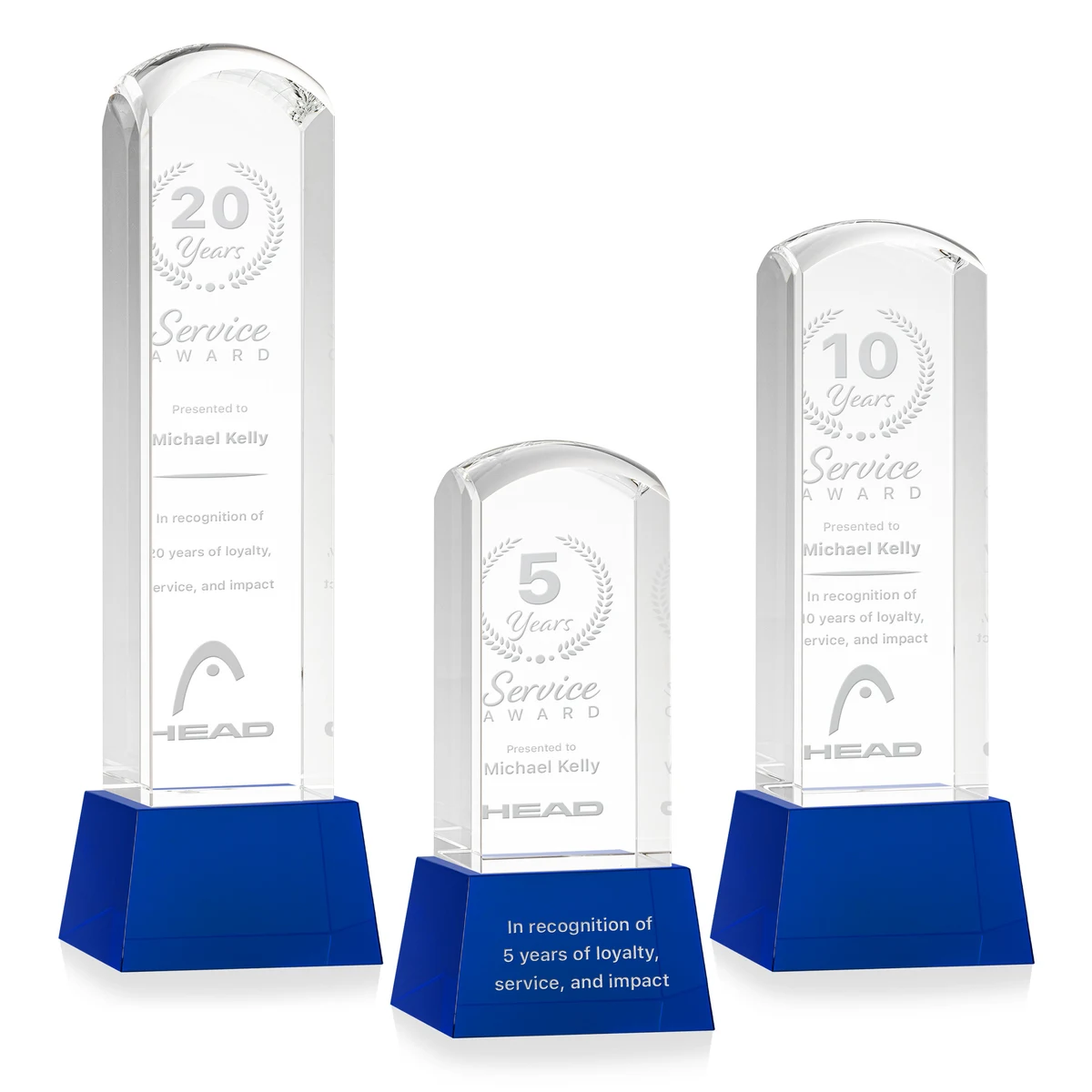 Silkwood Award on Base - Blue 1