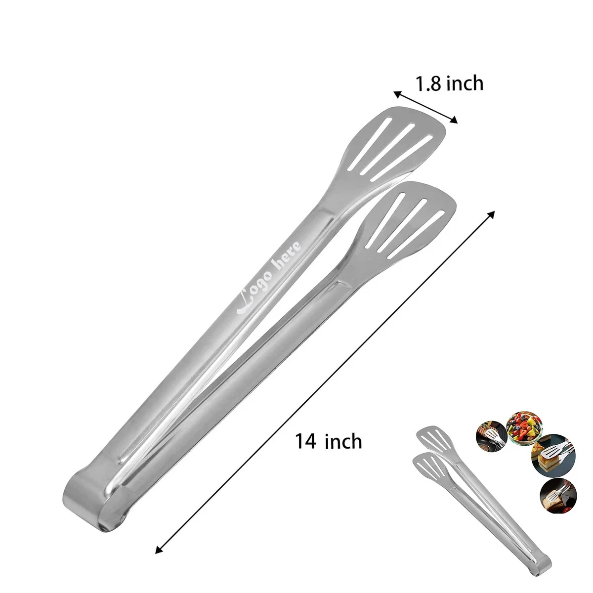 Cooking Metal Tongs 1