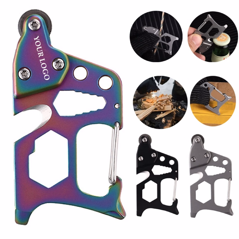 8 In 1 Multitool Tool Keychain