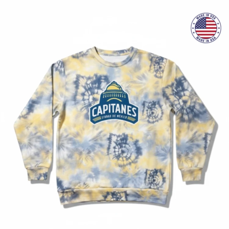 Crew Neck EPICOLOR Fleece Sweatshirt, custom hoodie or sweatshirt with logo imprint 1