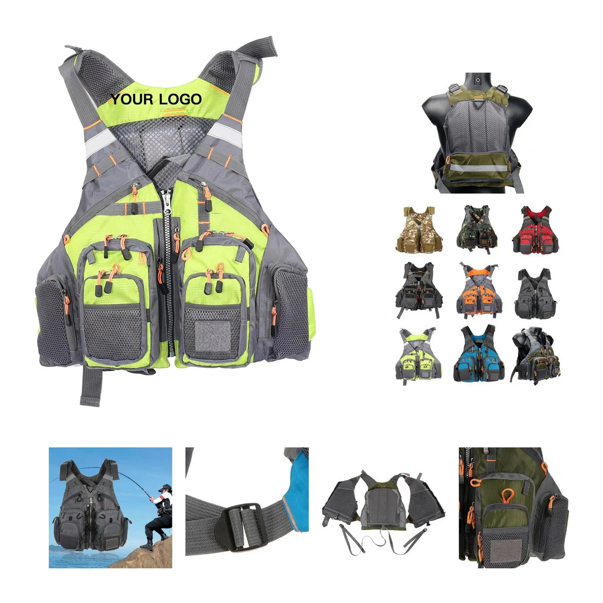 EPE Foam Life Vest with Adjustable Straps 1