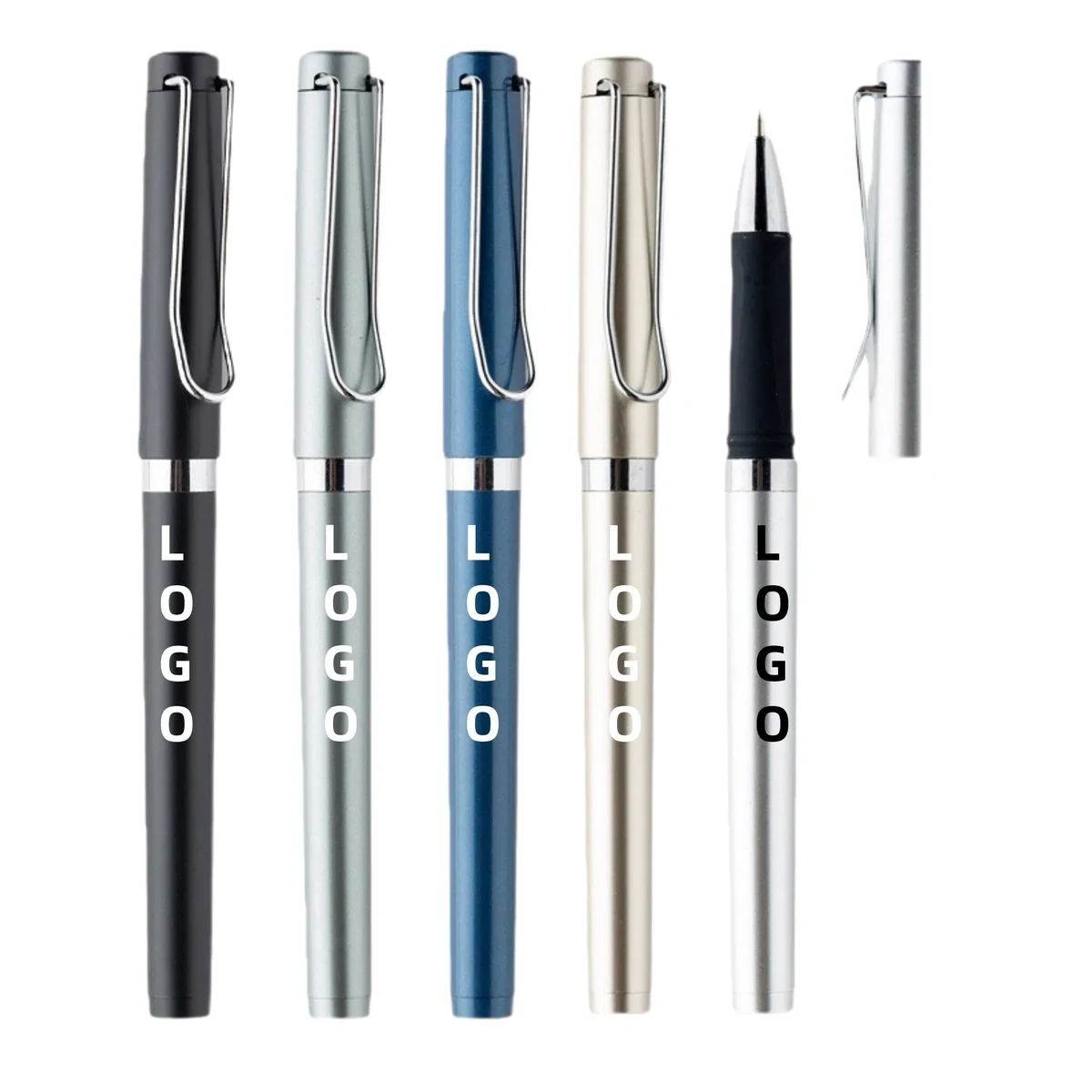 Recycled Bold Point Rollerball Gel Pen Black Ink 1