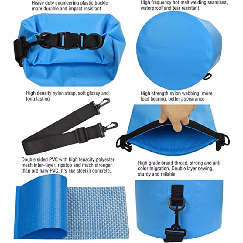 Outdoor 5L Gear Reclosable Waterproof Floating Dry Bag Swim