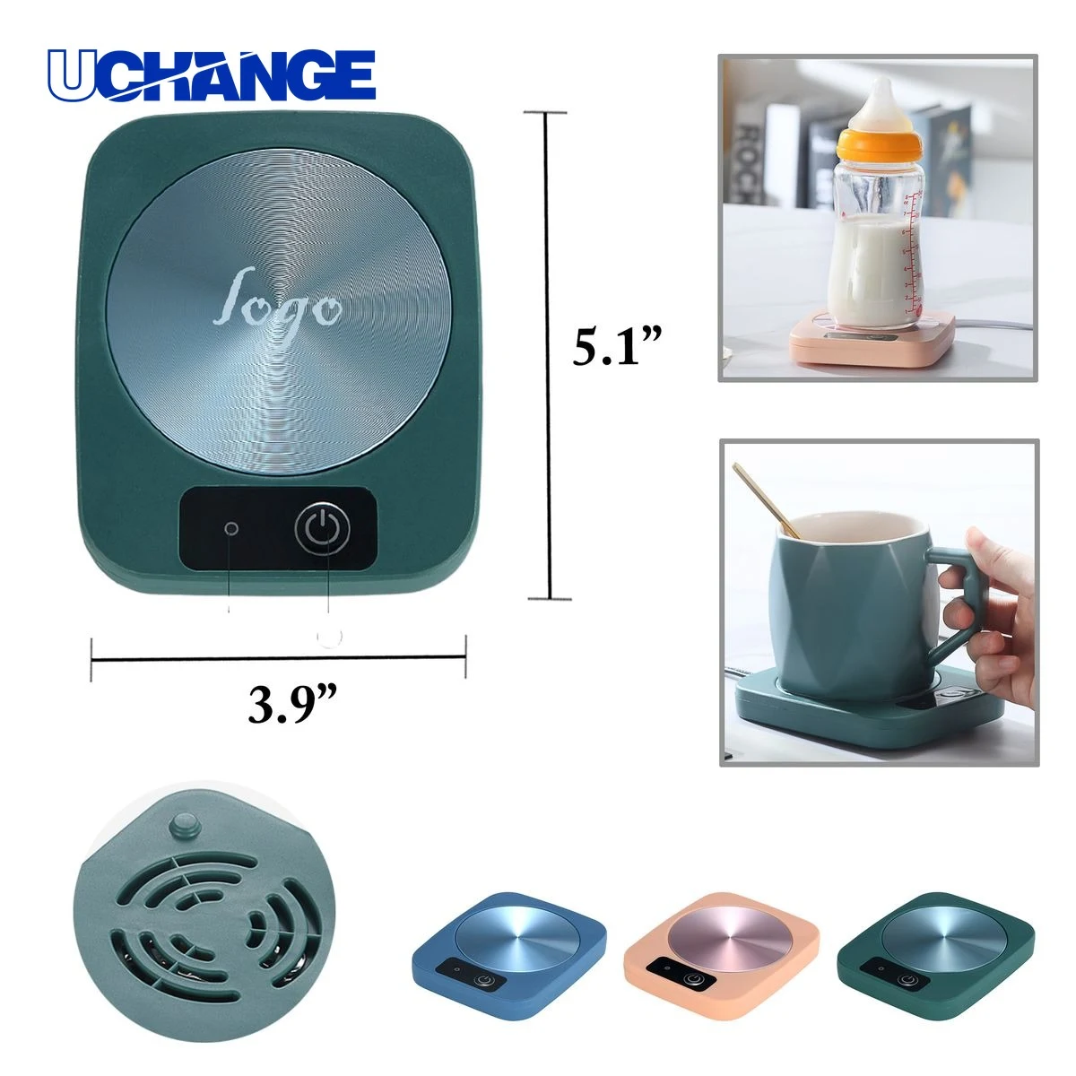 Constant Heat Coffee Mug Warmer Pad 1