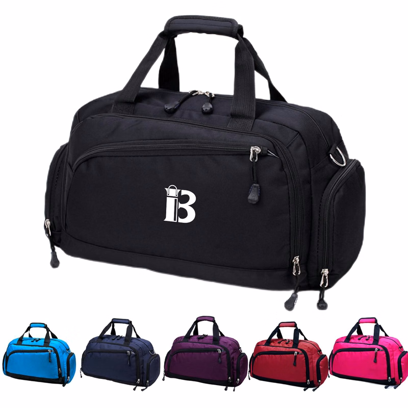 Sports Cylindrical Nylon Duffel Bag