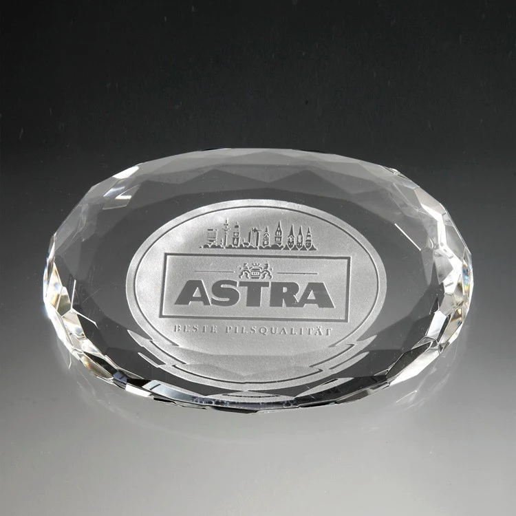 4-1/2" Oval Paperweight 1