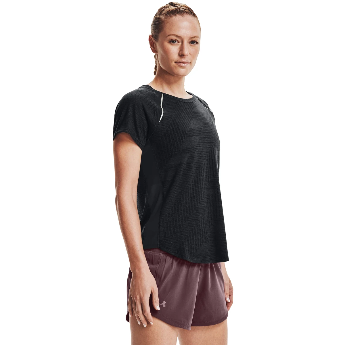 Women's UA Streaker Phantom Run Short Sleeve 1