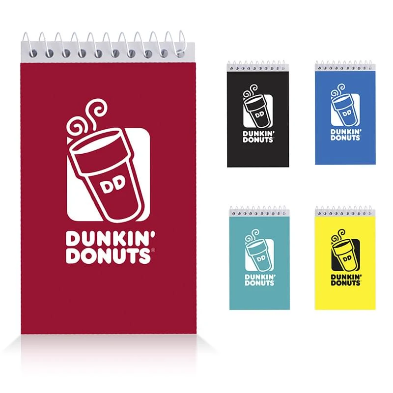 Full Color Spiral Flip Pad (3"x5") - (Digital Full Color) 1
