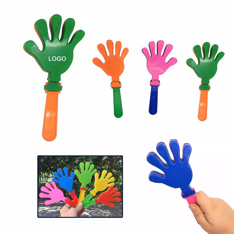 Large Plastic Hand Clappers 11" L x 5.5" W
