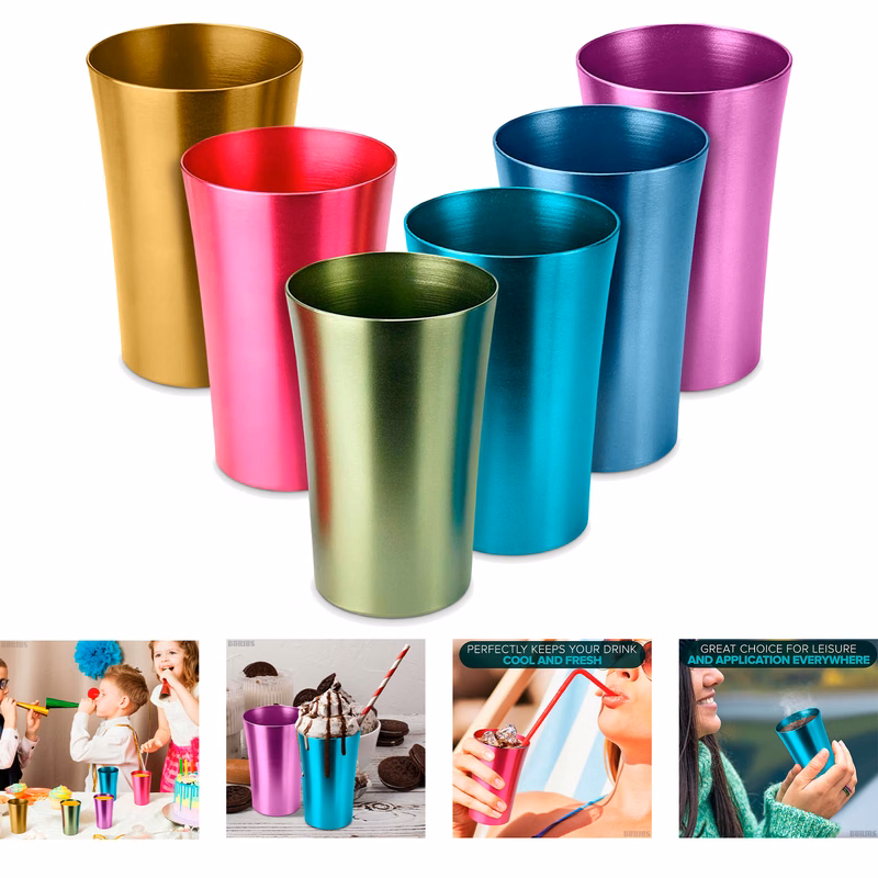 Anodized Aluminum Tumblers