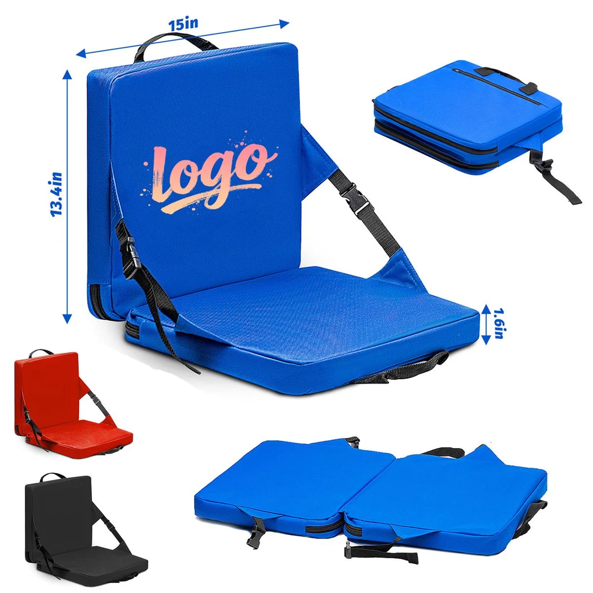 Indoor & Outdoor Folding Chair Cushion 1