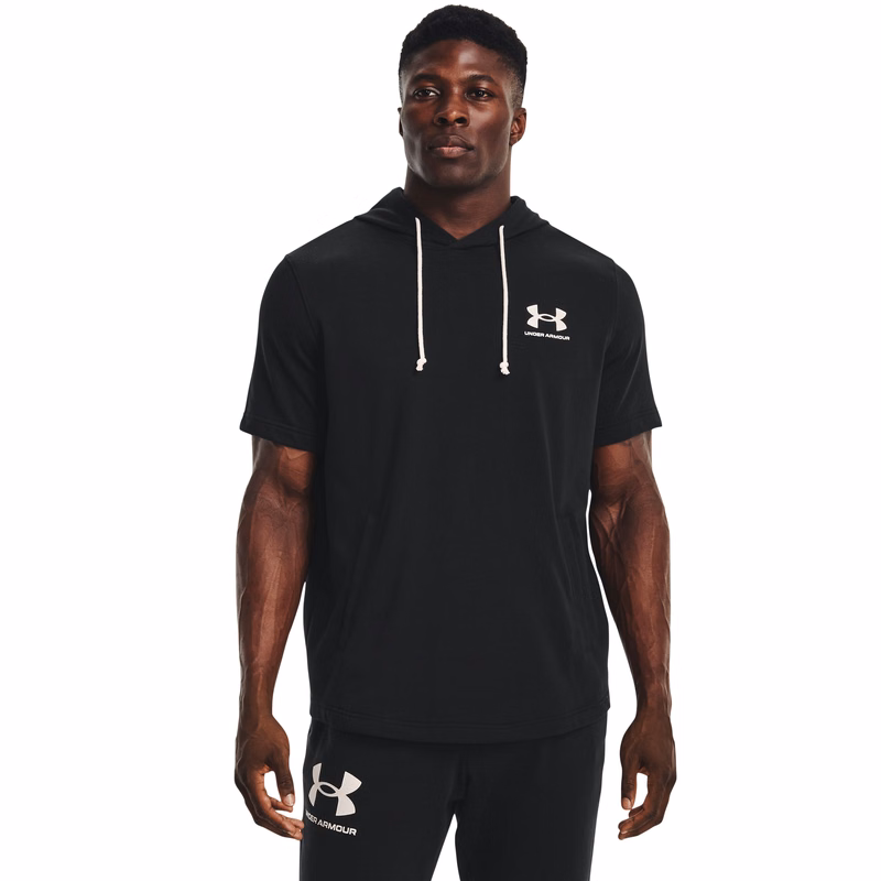 UA Rival Terry Men's Short Sleeve Hoodie