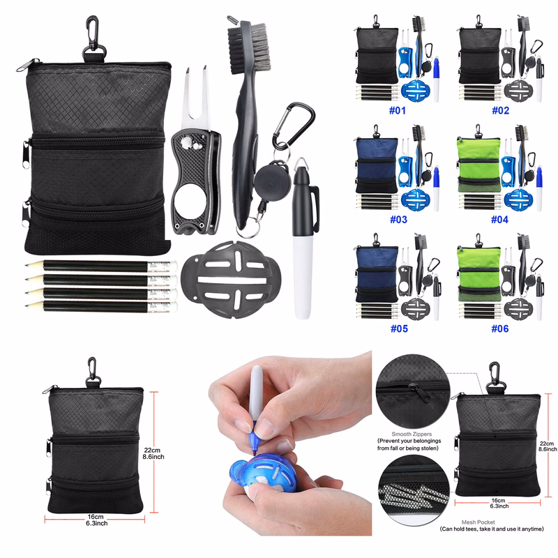 Golf Balls Pouch Bag Golf Storage Handbag