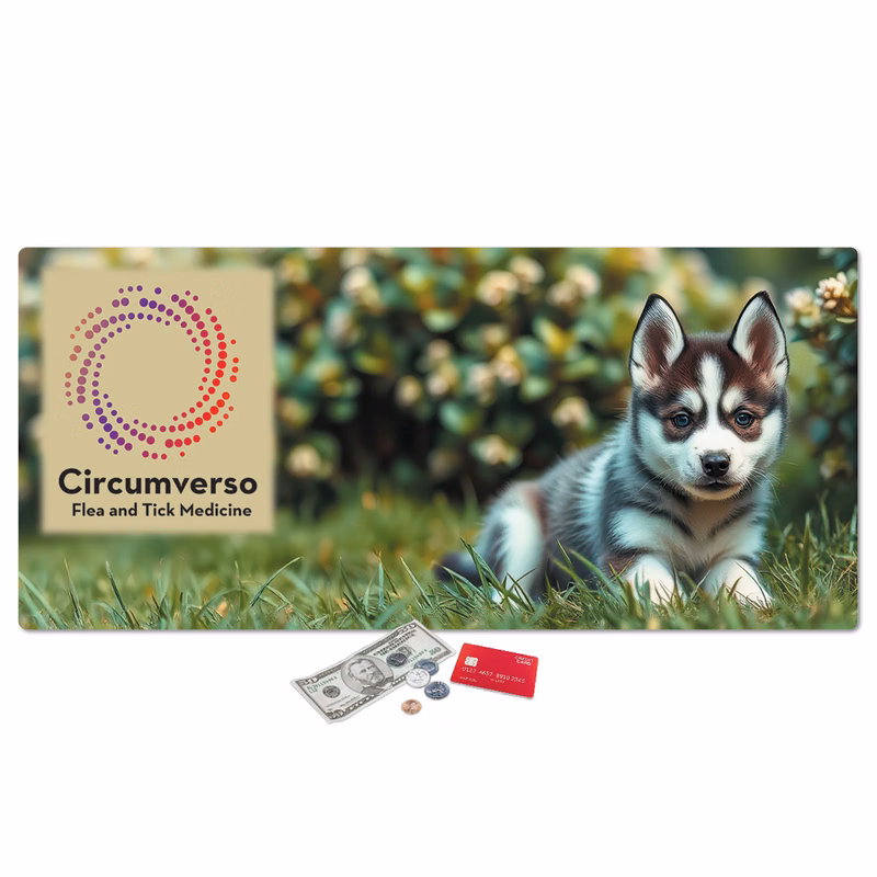 Origin'L Fabric Stitched Edge Fabric Counter Mat-15.75"x35.43"x1/8"