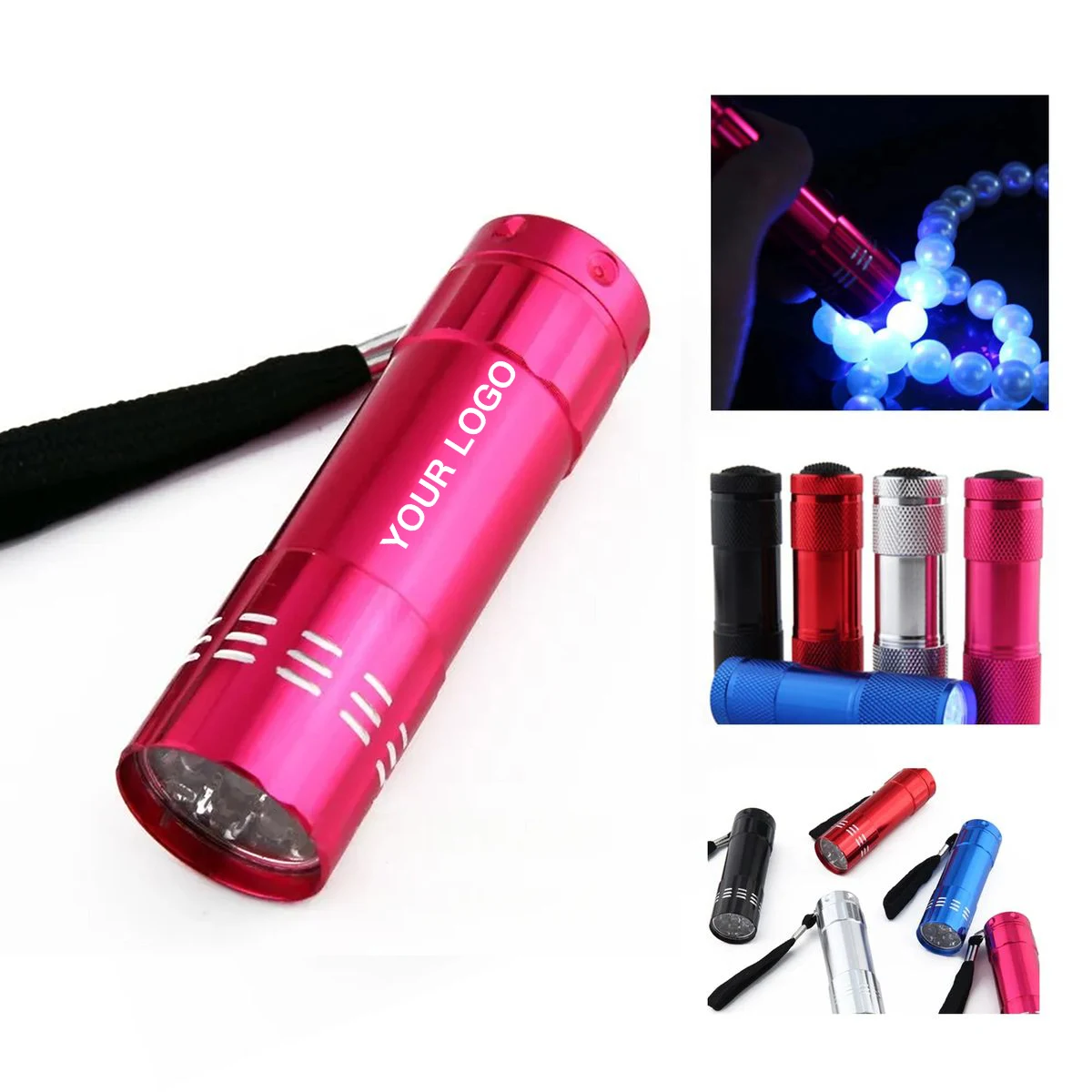 Compact Flashlight Keychain for Travel and Safety 1