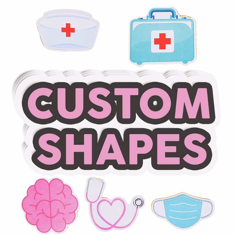 Personalized Shape Sticky Notes
