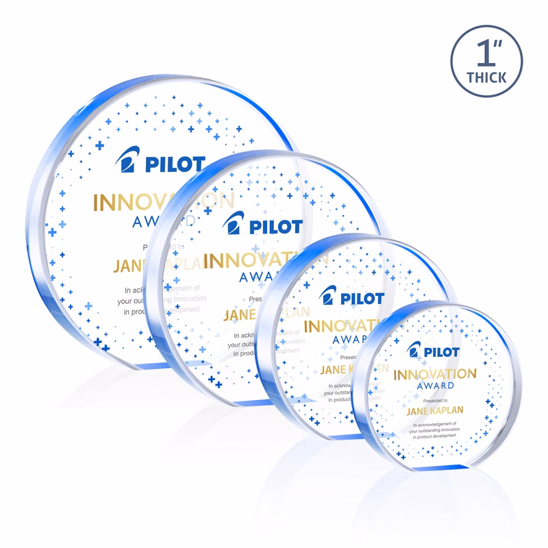 Narita Circle VividPrint™ Award - Blue