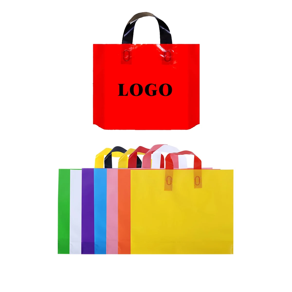 Plastic Tote Grocery Bag 1