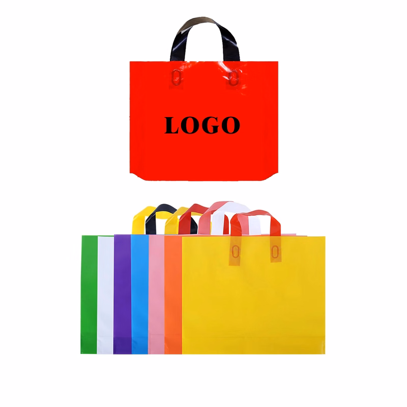 Plastic Tote Grocery Bag