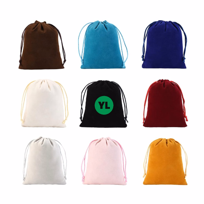 Jewelry Drawstring Packaging Velvet Bag