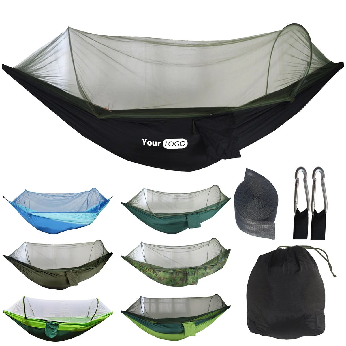 Mesh Outdoor Camping Mosquito Proof Hammock 1